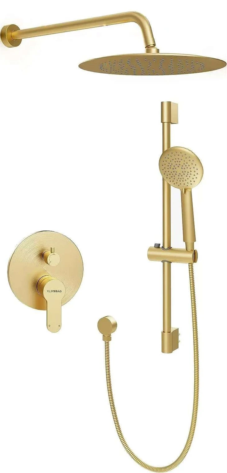 Brass Gold Shower